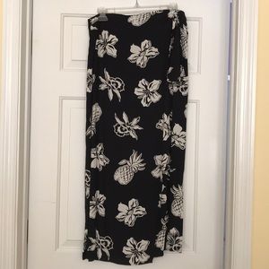 Vintage Mondi Navy wrap skirt